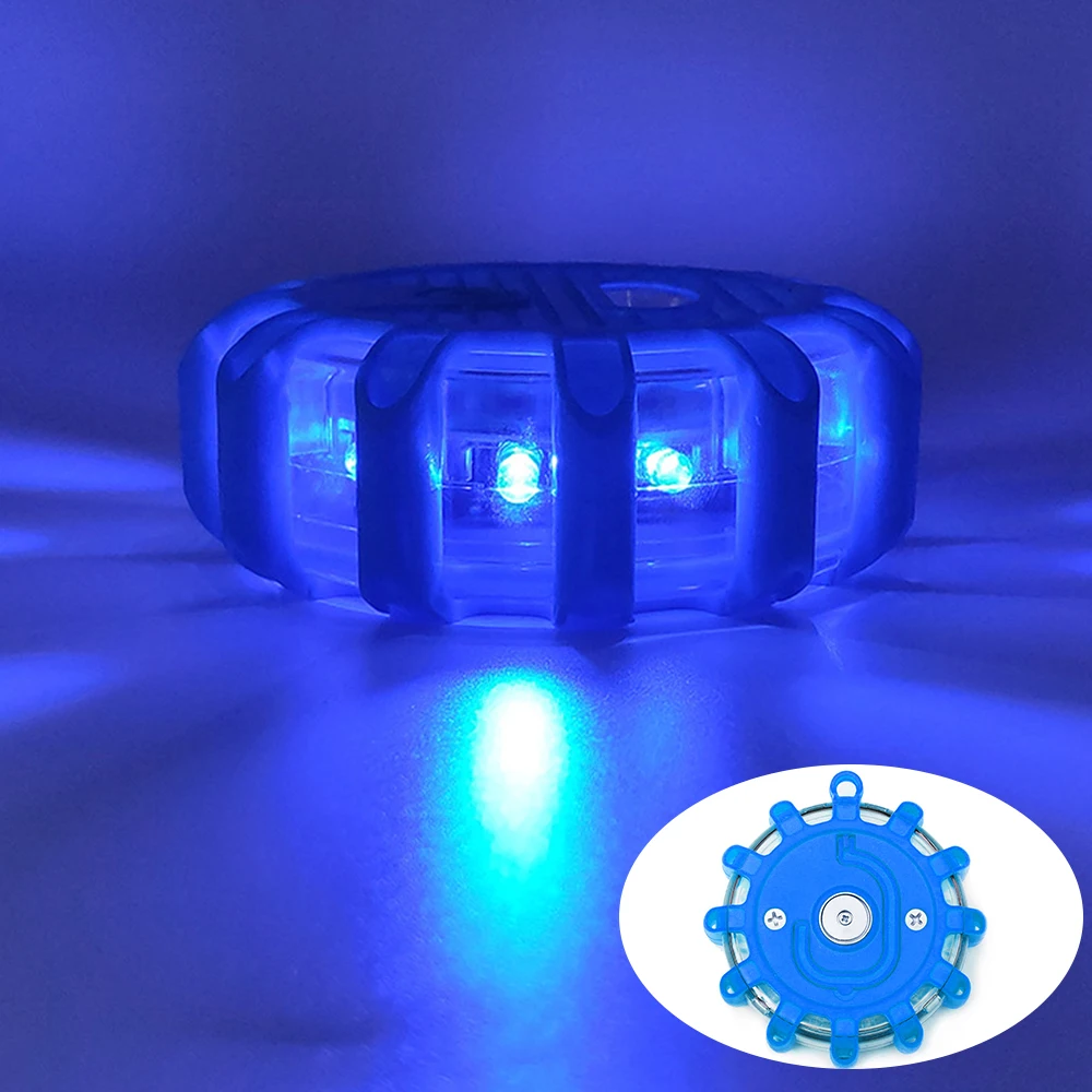 

Vehicle Magnetic Type Lamps LED Multi-Function Traffic Safety Signal Flashing Warning Lights Caution Light