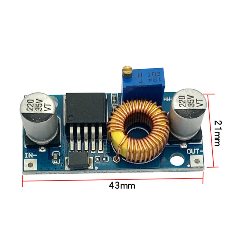 XL4005 Beyond LM2596 Регулируемый понижающий блок питания 5 А большой ток|power supply adjustable