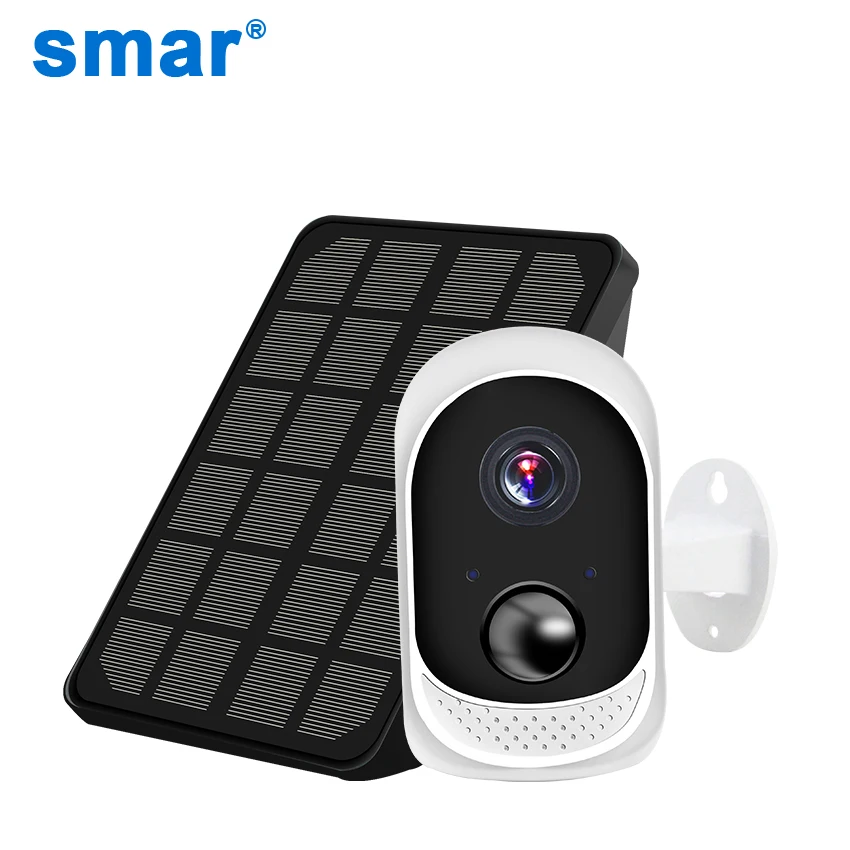 Smar Беспроводной Перезаряжаемые Батарея IP Камера с Панели солнечные открытый
