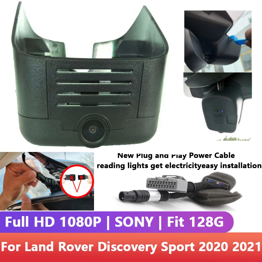 

Car Driving Video Recorder DVR Control APP Wifi Camera FHD 1080P Registrator Dash Cam For Land Rover Discovery Sport 2020 2021