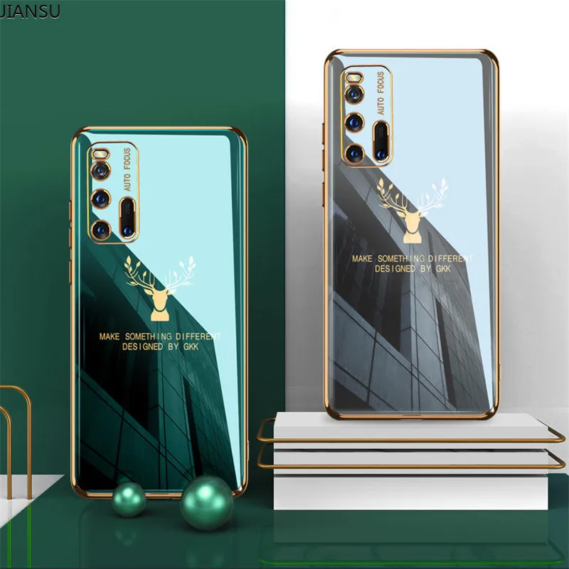 Мягкий ударопрочный чехол из ТПУ для телефона Vivo IQOO 3 полностью защитный