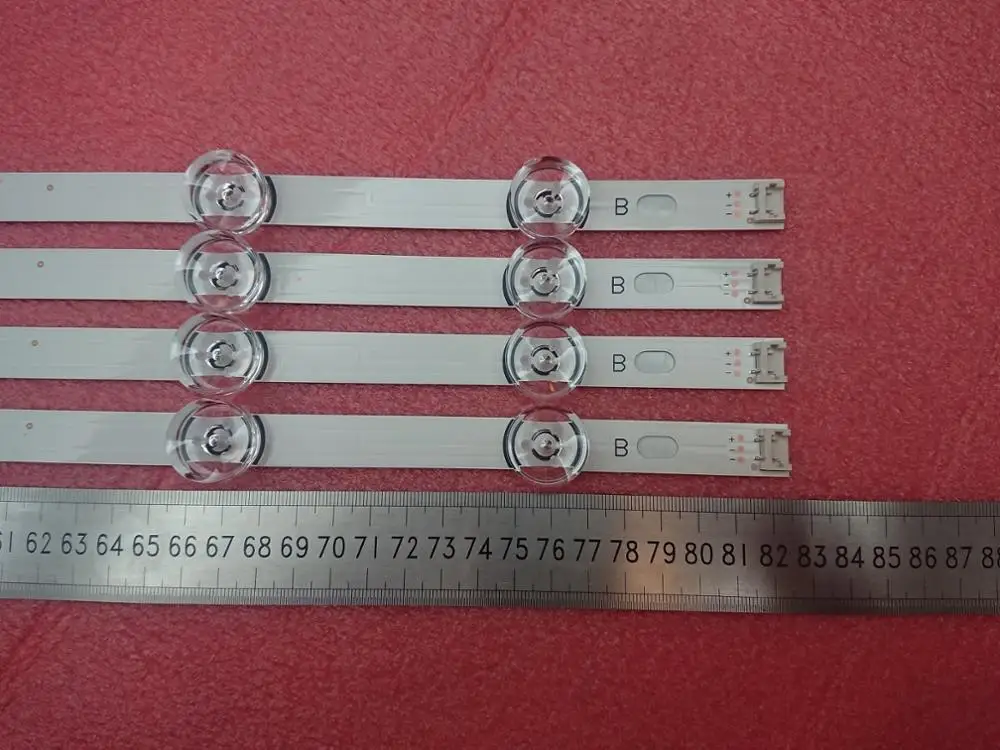 Комплект) 8 шт. светодиодный полосы для LG 42LF580V 42LB570V 42LB 42LB650V innotek DRT 3,0 42 A B 6916L-1956E 1957E 6916L-1709A 1710A