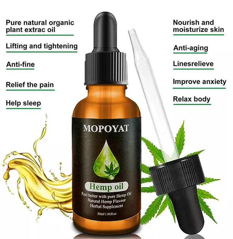 Органическое масло конопли 30% КБР семян облегчение уменьшение тревоги сна 30 мл| |