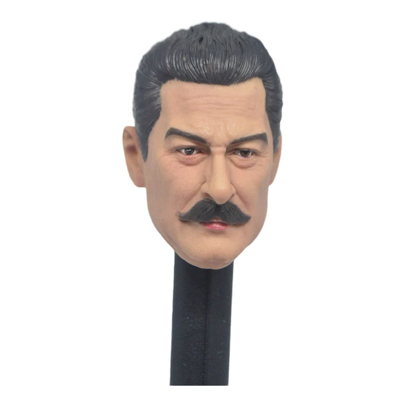 Фигурка мужской головы Иосифа Сталина масштаб 1/6 Размер 12 дюймов|Игровые фигурки