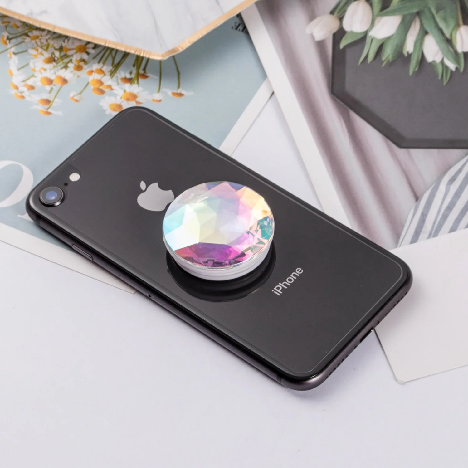 Универсальный держатель для телефона для iPhone X Max samsung Xiaomi Air Bag телефон расширяющийся Стенд Поддержка пальцев растягивающий кронштейн