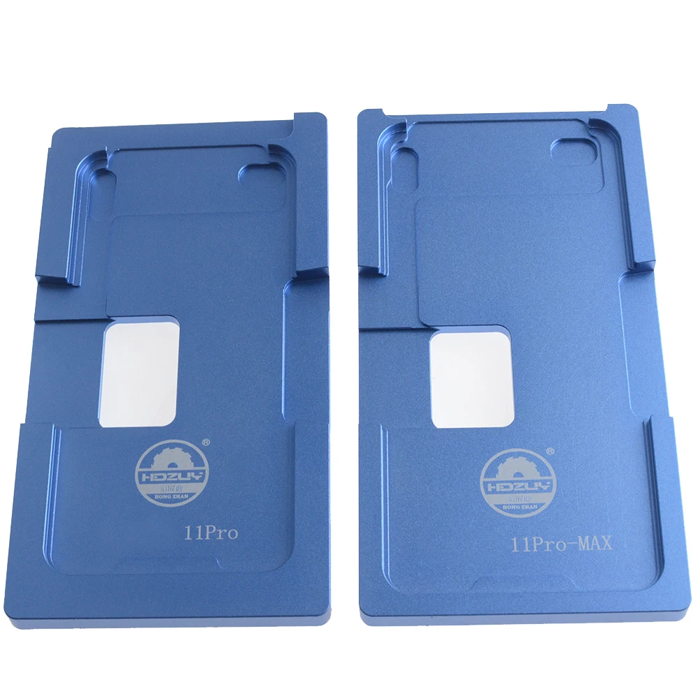 Новая алюминиевая прецизионная форма для переднего стекла iPhone X XR XS 11 Pro Max OCA