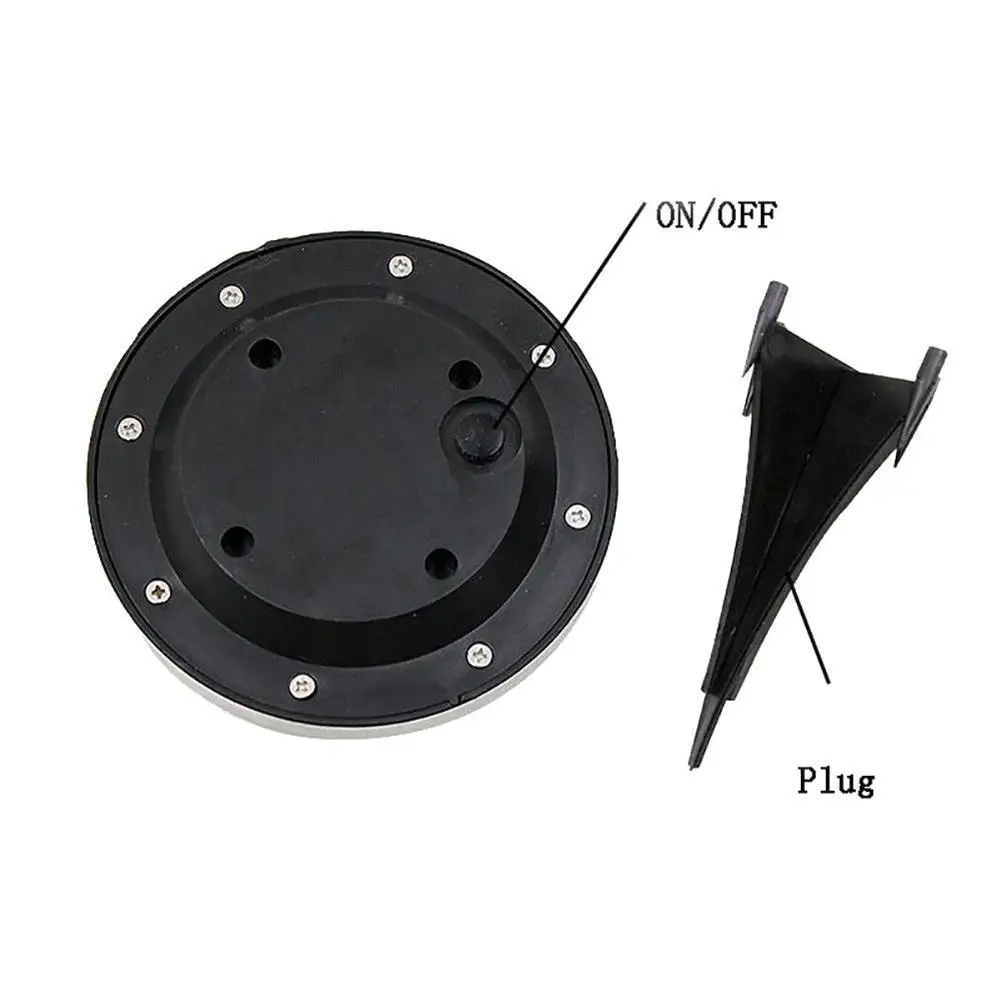 

4Pcs Waterproof 16 LED Solar Underground Lights Stainless Steel Outdoor Solar Buried Floor Light Outdoor Garden Path Ground Lamp