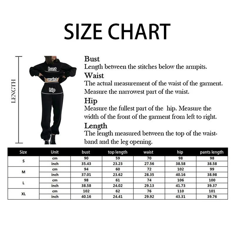 

Autumn Winter Women Tracksuit Two Piece Set Women Hoodie Sweatshirt+Pants 2PCs Sports Jogging Suit Female Casual Outfits Set