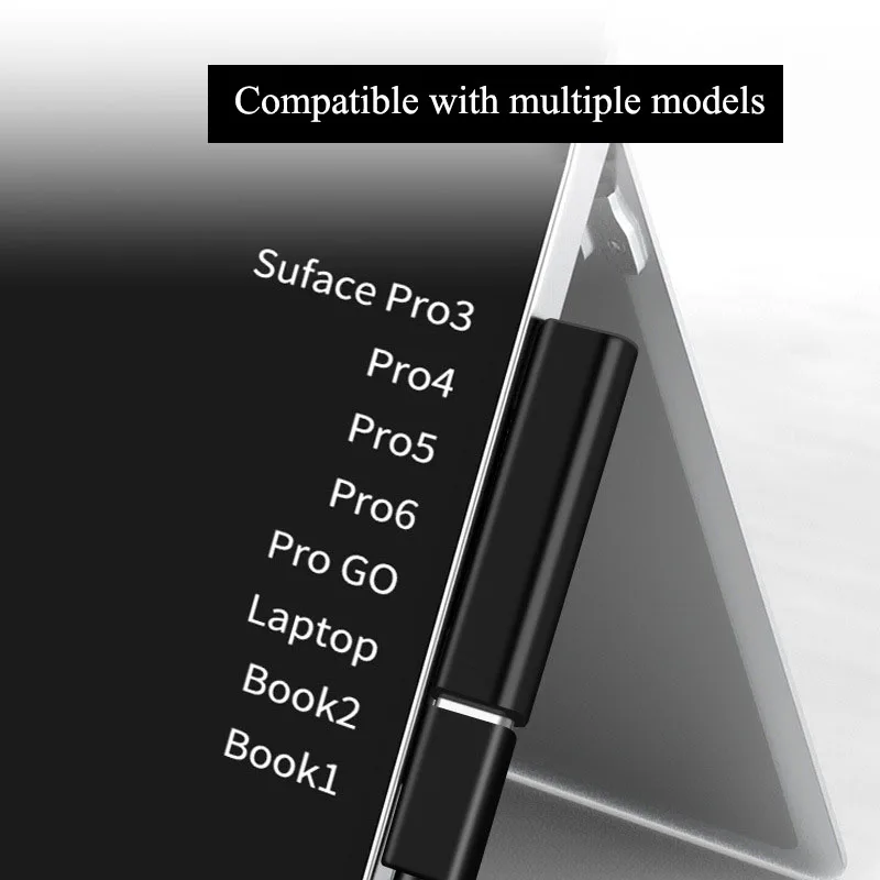 Зарядное устройство с магнитной головкой 1 5 м/1 м USB Type C 65 Вт 15 В 3 А кабель для