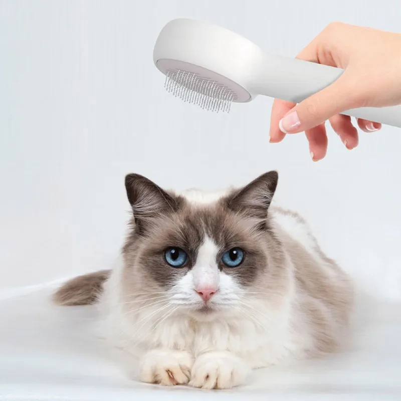 

Pet Combs Cat Dog Floating Machine Needle Comb Dog Self Cleaning Slicker Brush Cat Brush with Massage Pet Accessories