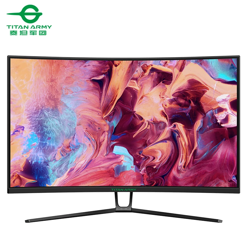 Изогнутый экран для игрового компьютера TITAN ARMY 32 дюйма 1k165гц 1500r светильник