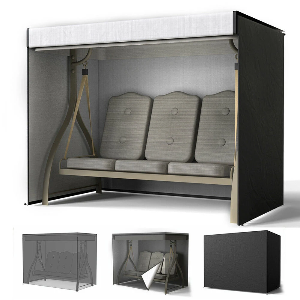 3-х местный Водонепроницаемый Гамак качели чехол для сада патио двора подвесное