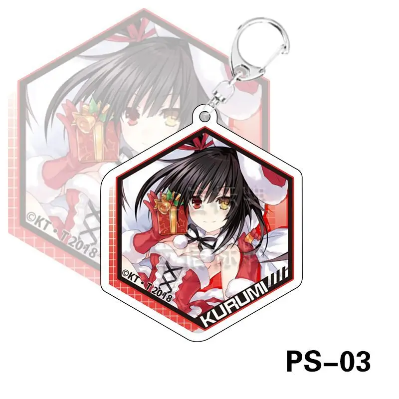 Акриловый брелок для косплея йошино из аниме свидание и прямая трансляция Yatogami