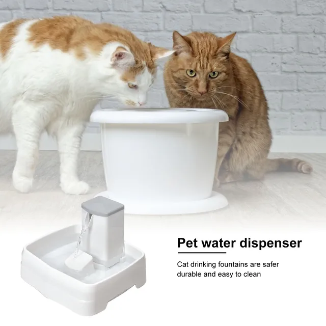 Pet water dispenser 3.1L large-capacity waterfall Desktop water dispenser automatic circulation pet water dispenser 5V 1A