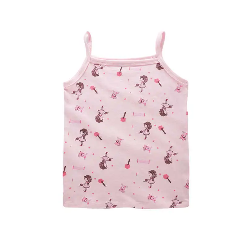 Майка для девочек с милым дизайном нижнее белье майка принцесс хлопковая бантом