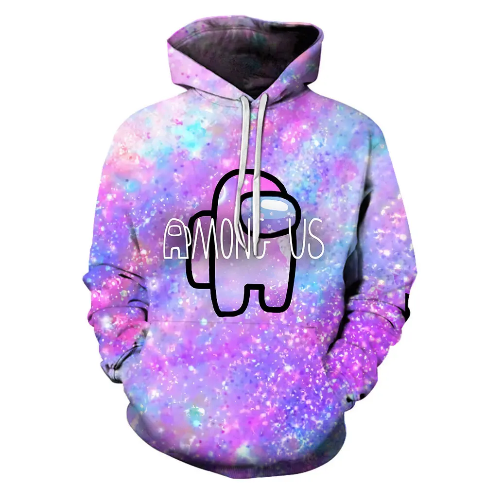 

New Game Among Us 3D Hoodies Women Men Fashion Casual Cartoon Hoodie Cosplay Costume Funny Sweatshirt Streetwear Girls Jacket