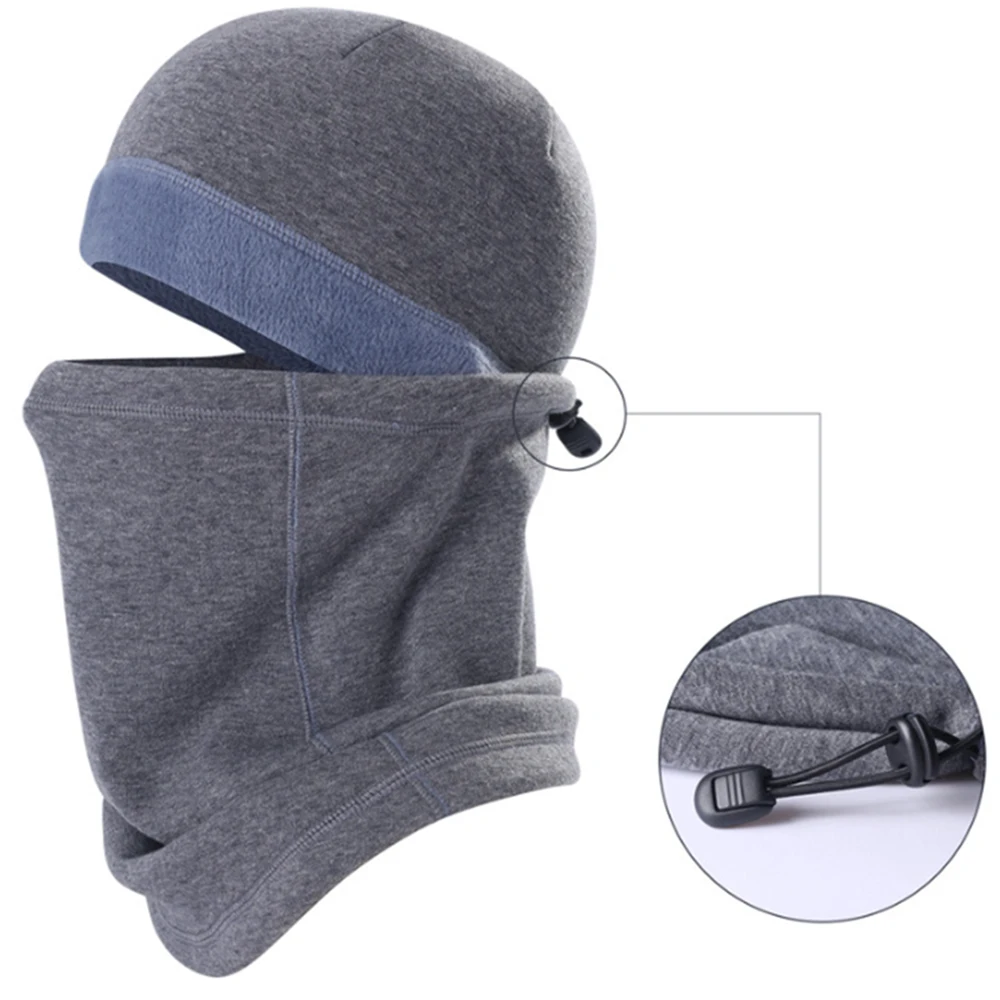 Зимняя черная мотоциклетная маска для лица велосипедная Байкерская уличная