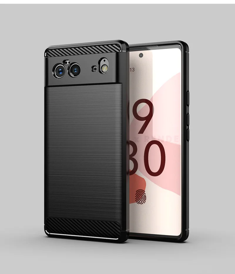 Противоударный чехол из углеродного волокна для Google Pixel 2 3 4 5 3A XL 4A 4G телефона 2XL 3XL