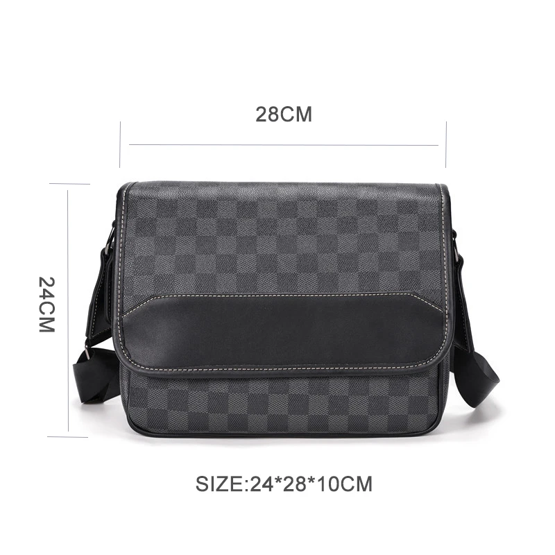 

Mens Crossbody Bag Gentlemen Purses and Handbags Luxury Designer Bags High Quality Leather Bag Messenger Bag Men Fashion 2020