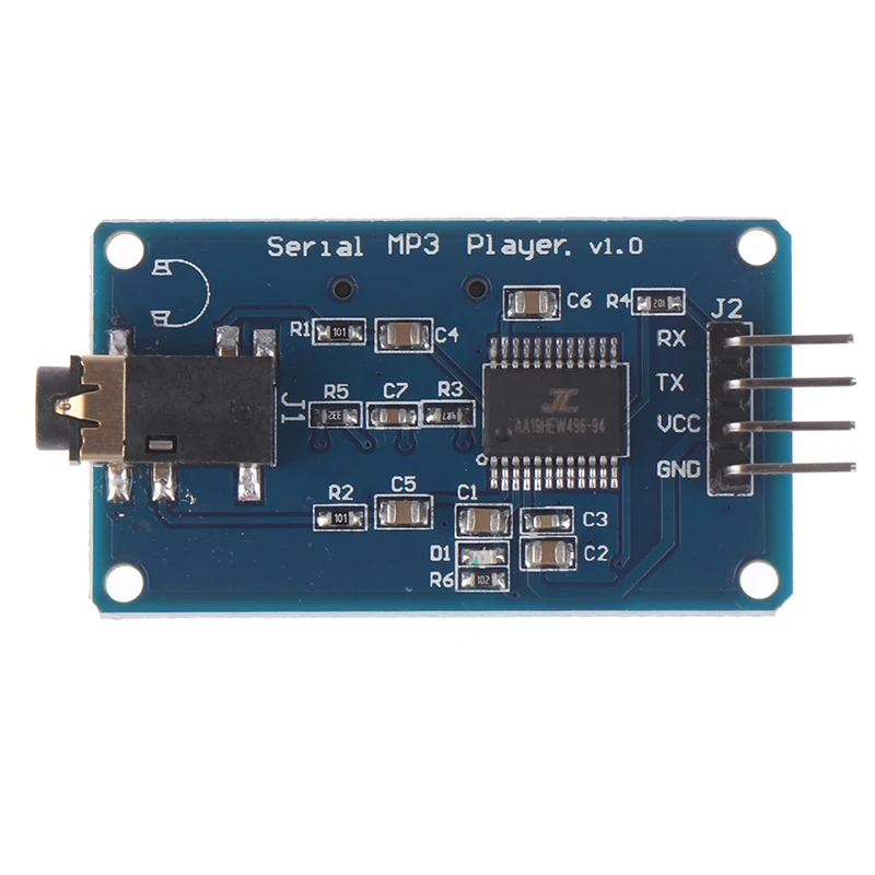 1 шт. последовательный модуль музыкального MP3 плеера YX5300 UART для
