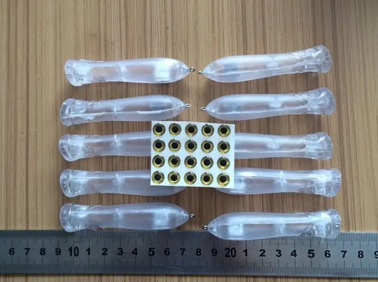 

10 шт., рыболовные приманки, 1/8 дюйма, 1/3 унции