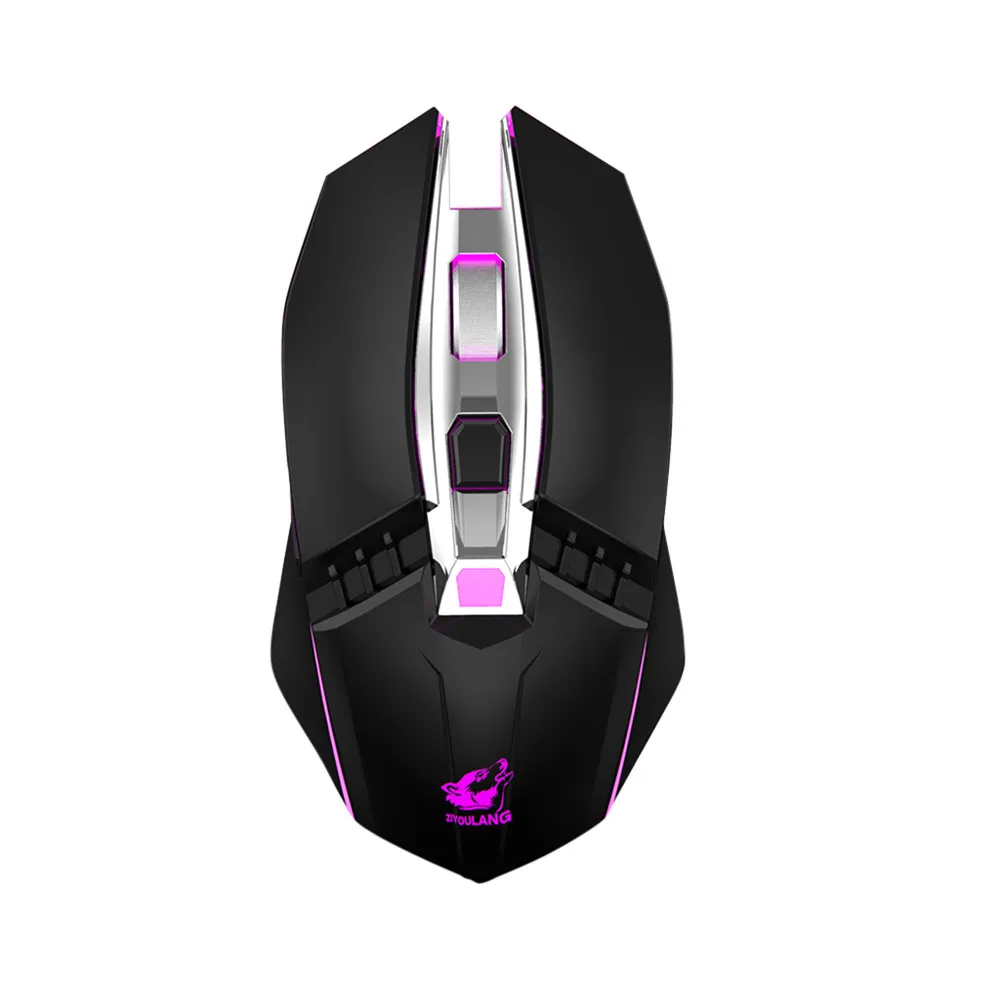 

Wireless Mouse 2.4GHz Optical Silent Gaming Mice for Laptop PC Computer +USB Receiver 20A Drop Shipping Silent LED Backlit Mouse
