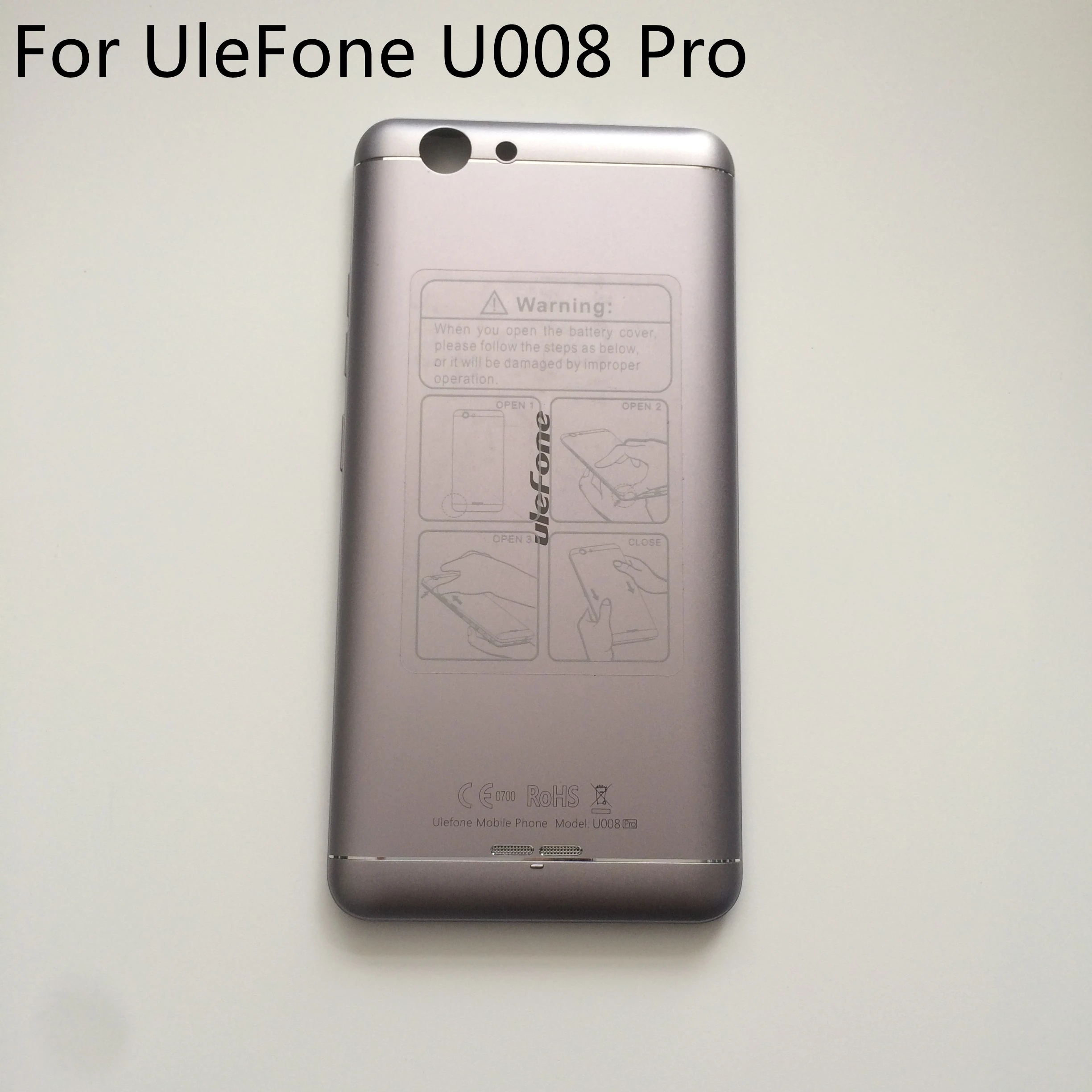 Б/у защитный чехол для аккумулятора задняя крышка UleFone U008 Pro MTK6737 Quad Core 5 0 дюймов