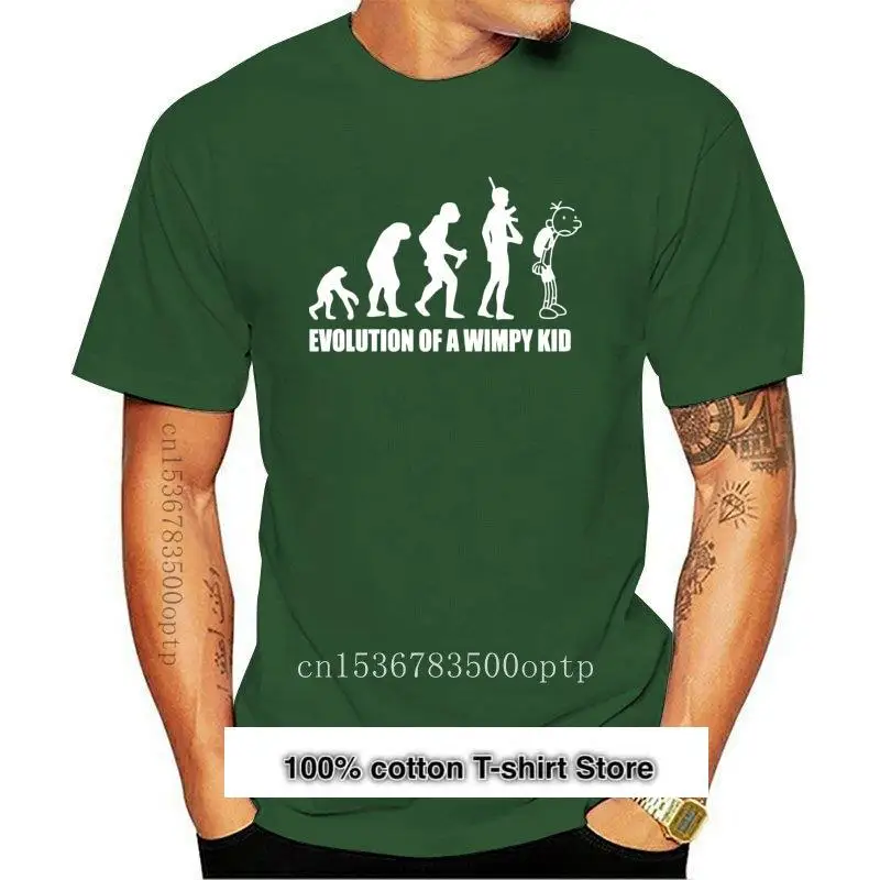 

Niños diario de un debilucho chico camiseta de evolución-Negro Chico s niños niñas