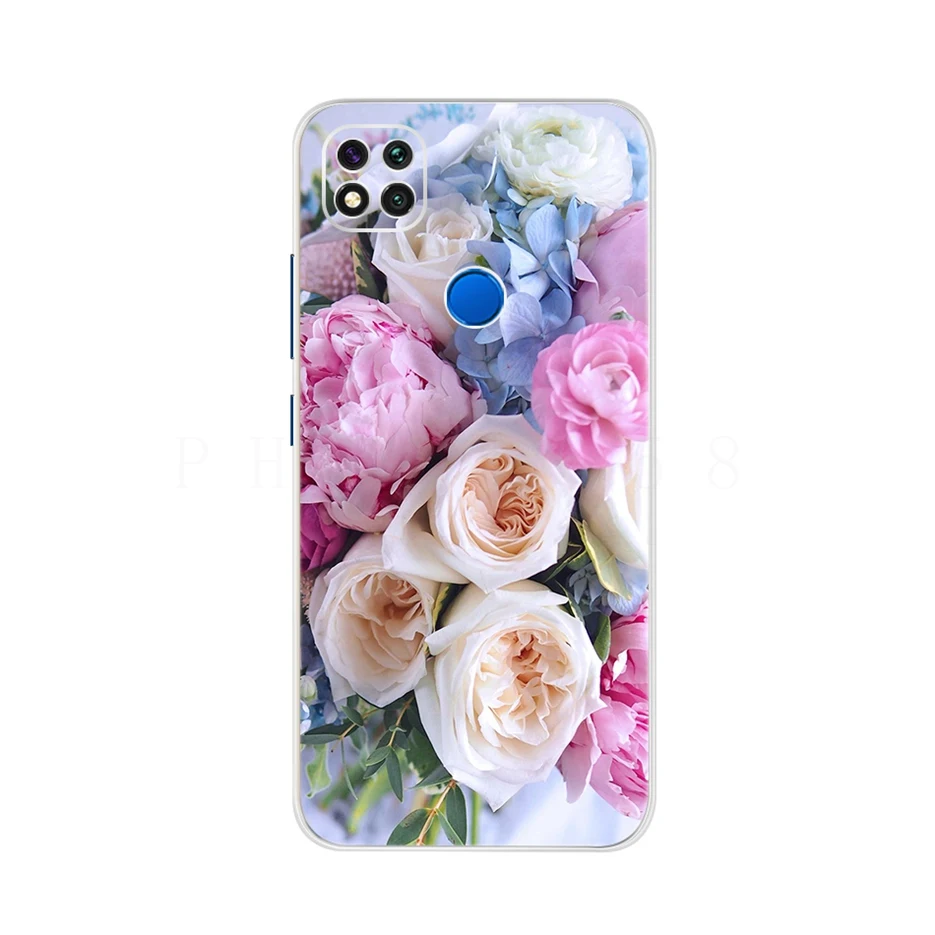 Силиконовый чехол для Xiaomi redmi 9C Redmi9C 9 C задняя крышка чехлы телефонов с милыми