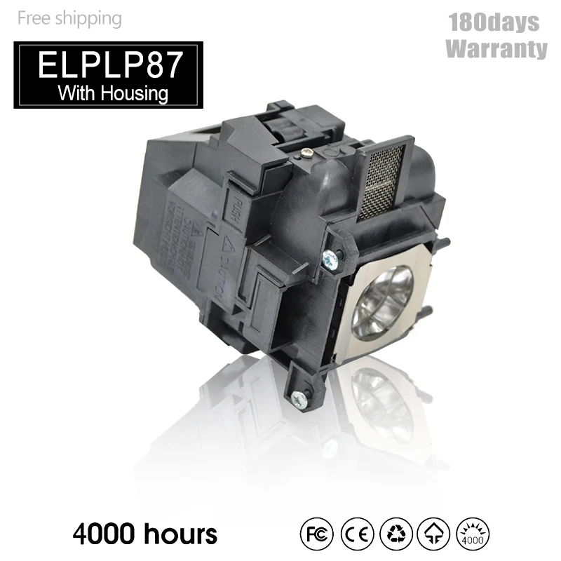 

Cheap Replacement Projector Lamp ELPLP87 For epson CB-525W, CB-2040, CB-530 CB-2140WELPAF41 CB-525WELPAF47 CB-535WELPAF47