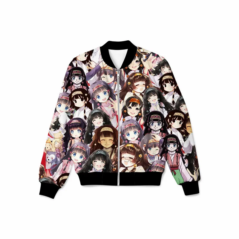 Пикантная куртка SOSHIRL в стиле аниме горничной Женские куртки Харадзюку С