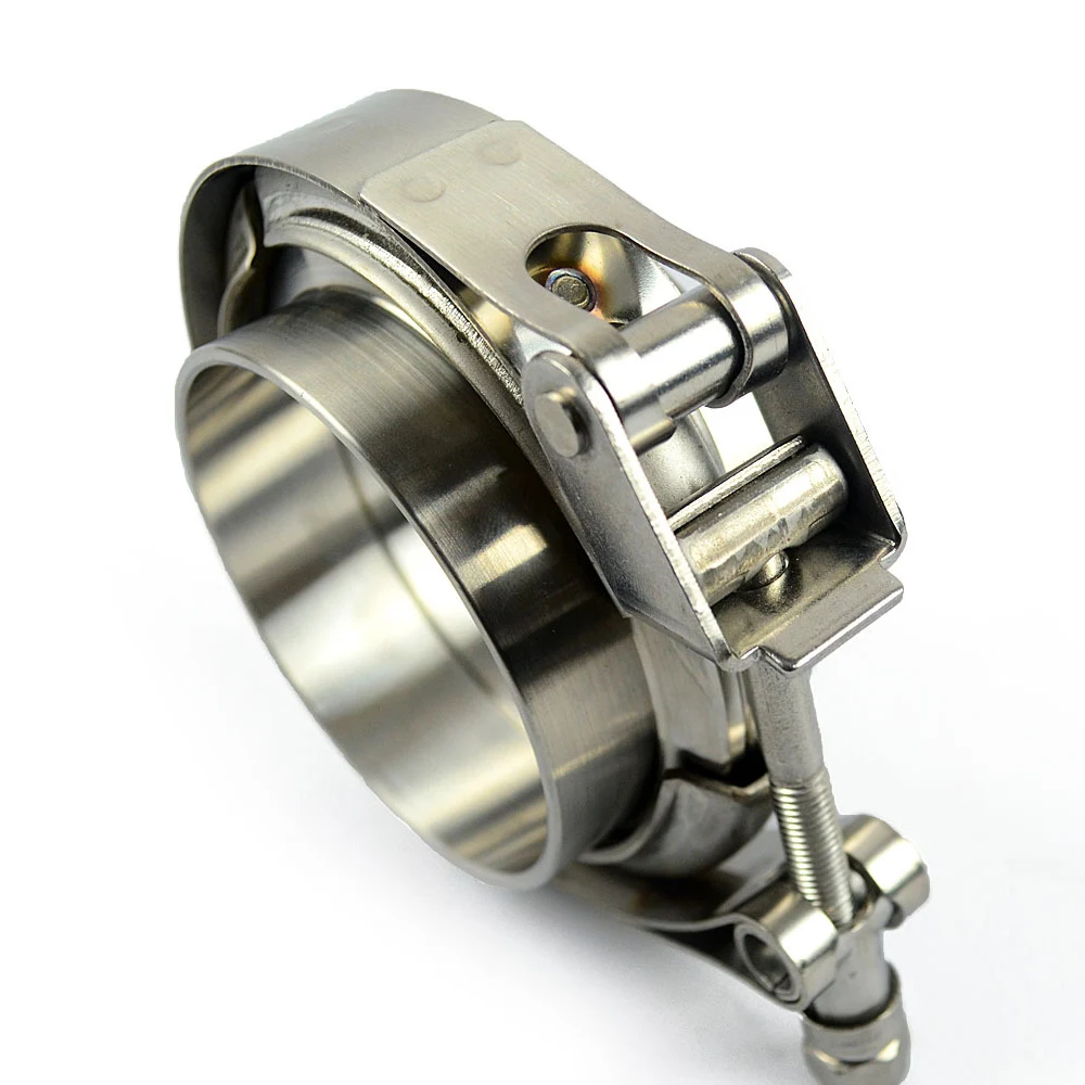 

ZUCZUG 2" Self Aligning stainless steel 304 quick release V-Band Vband Clamp with Flange Kit