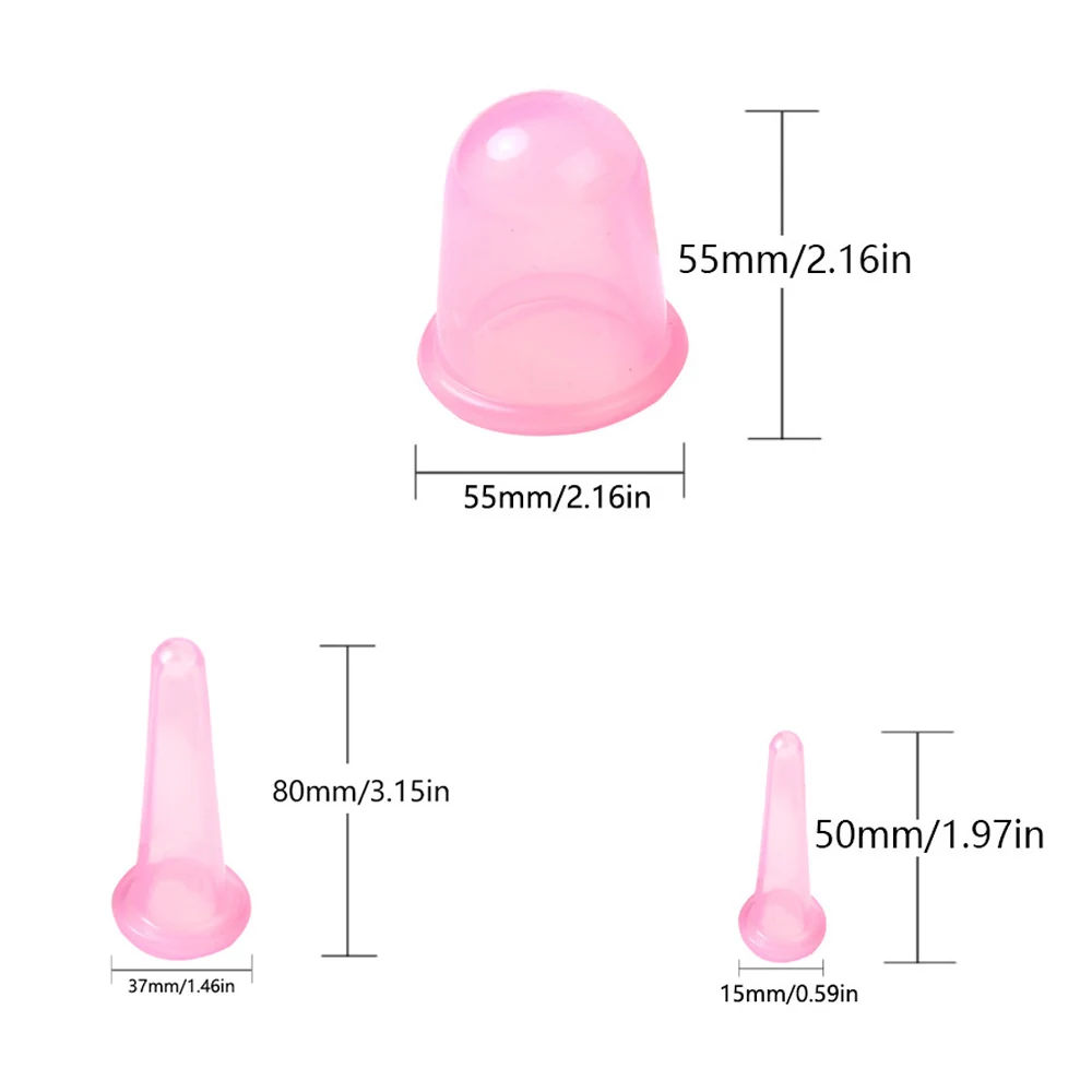 Vacuum Cans Cup Suction Therapy Body Anti-cellulite Massage Face Set Health Care Tool | Красота и здоровье