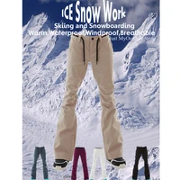 brand new snow trousers snowboarding suit wear 15k waterproof windproof breathable winter outdoor sports skiing pants for women