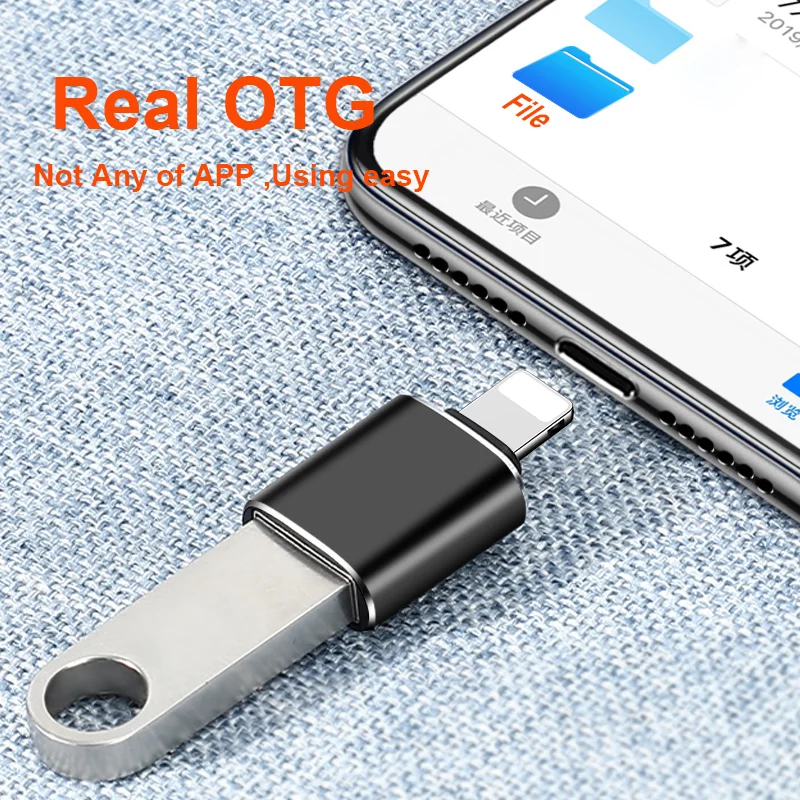 OTG SD кардридер 3 0 Micro SD/USB флэш накопитель/адаптер конвертер для IOS 13 версия 7 8 6 S Plus X
