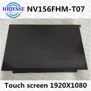 original 15 6lcd touch screen nv156fhm t07 fit r156nwf7 r2 for lenovo ideapad 5 15are05 3 15itl6 3 15alc6 81yq 82h8 82ku 40pins free global ship