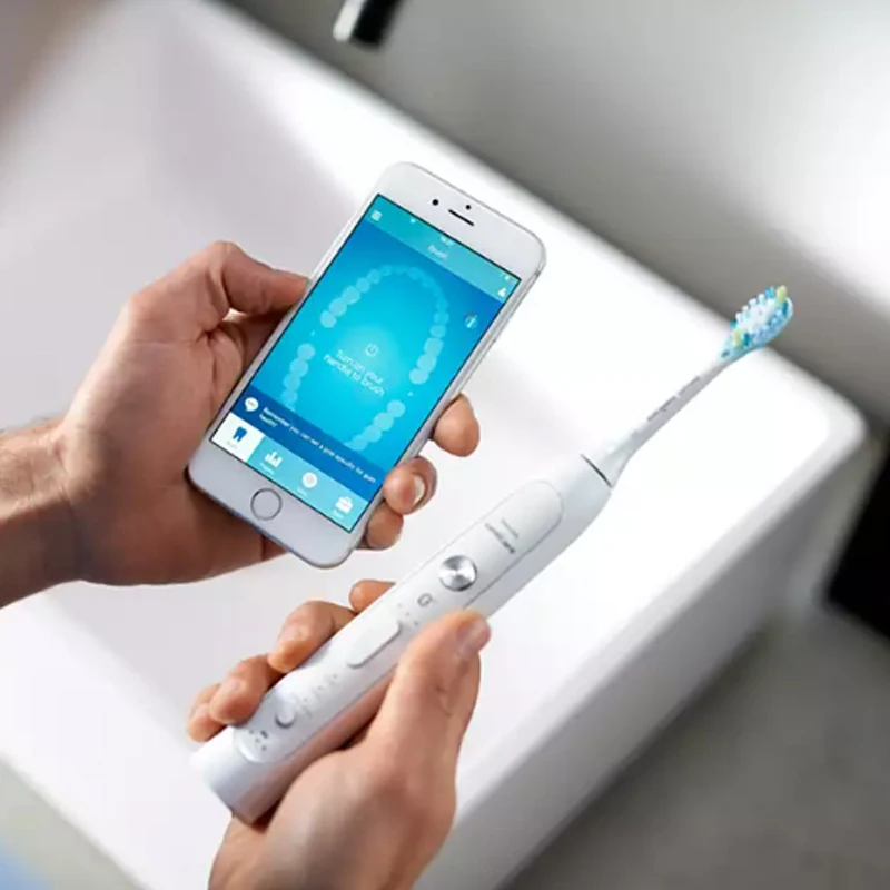 

Electric Toothbrush for Philips Sonicare FlexCare Platinum Connected HX9192/01 Sonic with App for An Invigorating Deep Clean