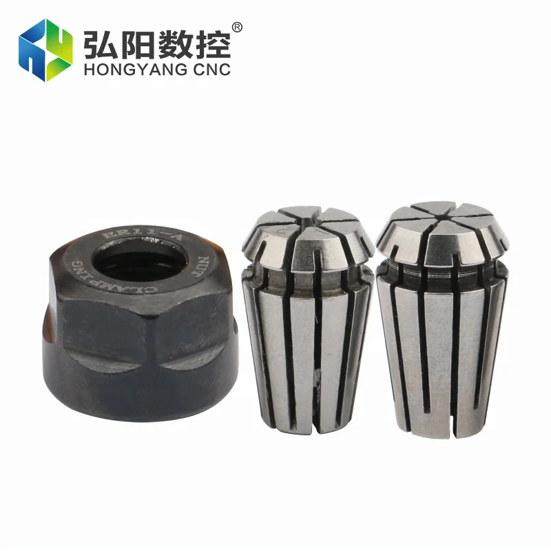 

high speed spindle motor 1.5kw 220v 380v ER11 8A 24000rpm cnc router air cooled spindle motor huajiang cnc spindle motor