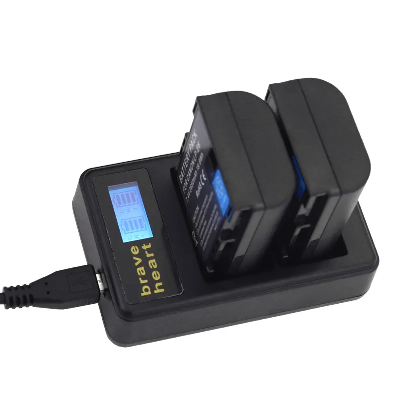 

7.4v 2650mah bateria LP-E6 LP-E6N LP E6 E6N Camera Battery for Canon LP-E6 EOS 5DS 5D Mark II Mark III 6D 7D 60D 60Da 70D 80D