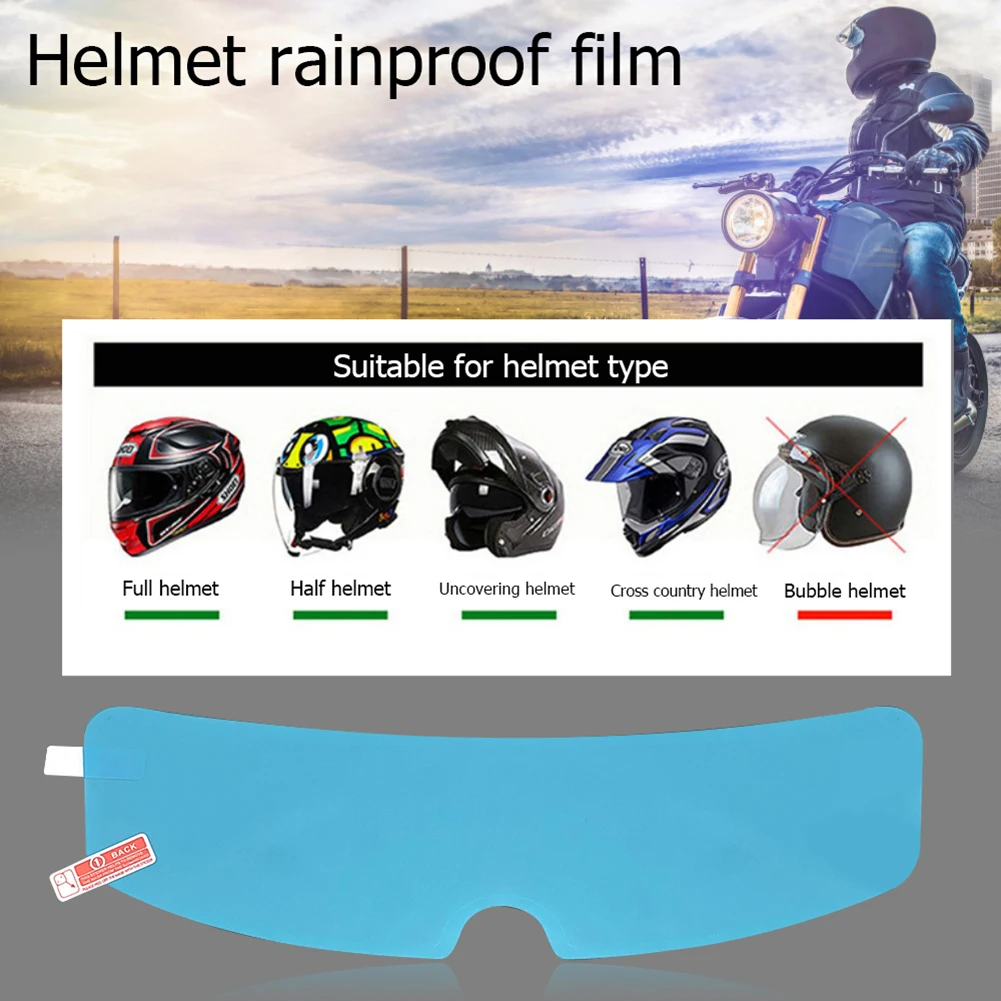 

Film Kit Helmet Shield Nano Coating Rainproof Waterproof Film Outdoor Personal Motorcycle Accessories for Motorcycle