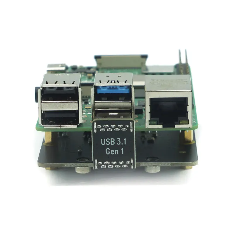 Raspberry X856 V1.0 mSATA SSD Расширительная плата щитка высокоскоростной USB3.1 5 ГБ/сек. с