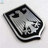 custom aluminum emblem metal logo metal logo for cars and machines