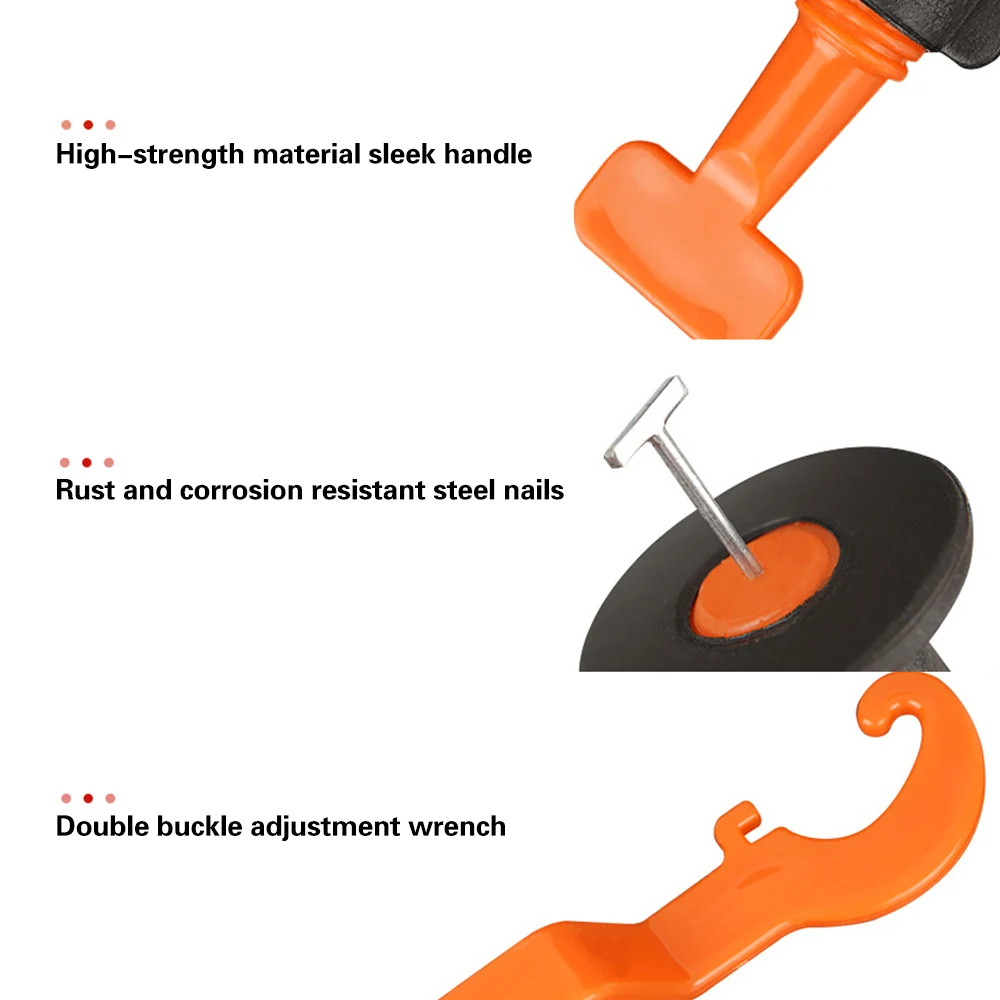 

Система выравнивания плитки, разделители, плоскогубцы, вспомогательный инструмент, позиционер Sellig 50 шт./компл.