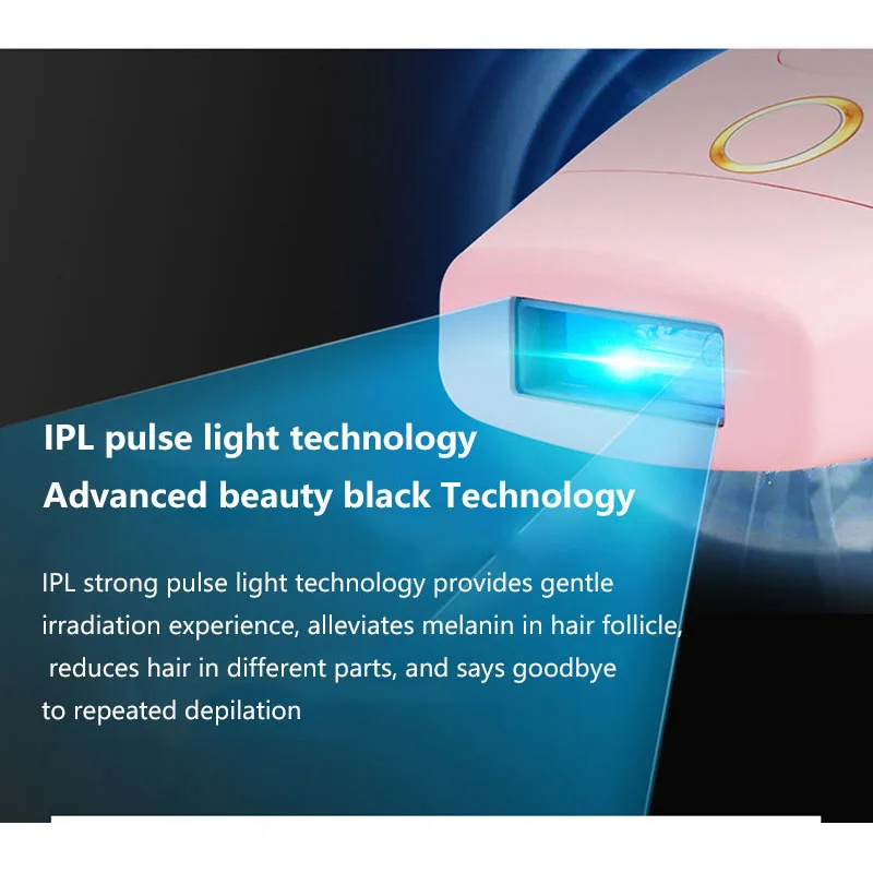 Перманентный IPL эпилятор светодиодный дисплей лазерное удаление волос депилятор