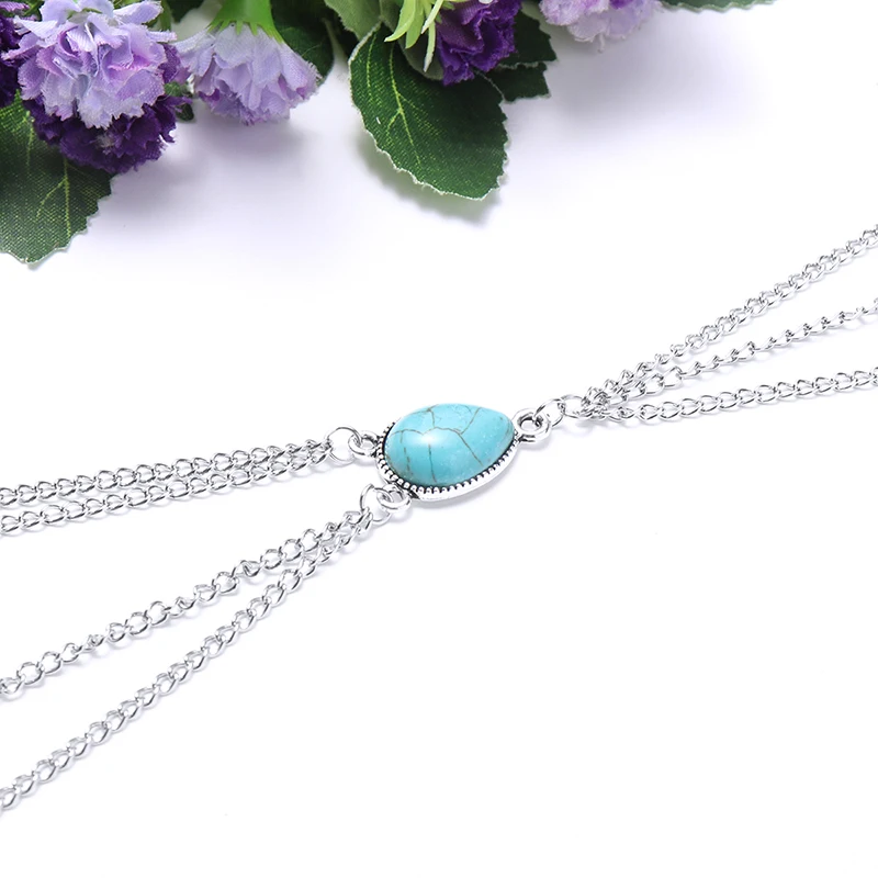 Пляжная цепочка с кисточками на бедра летняя женская бижутерия для тела