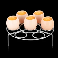 304 stainless steel steam egg rack household multifunctional round kitchen high foot waterproof steam egg rack creative steamer