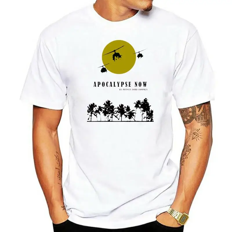 

100% Cotton Short Sleeves Tee Shirts Apocalypse Now Poste T Shirt Olive All Sizes S To 5Xl V22