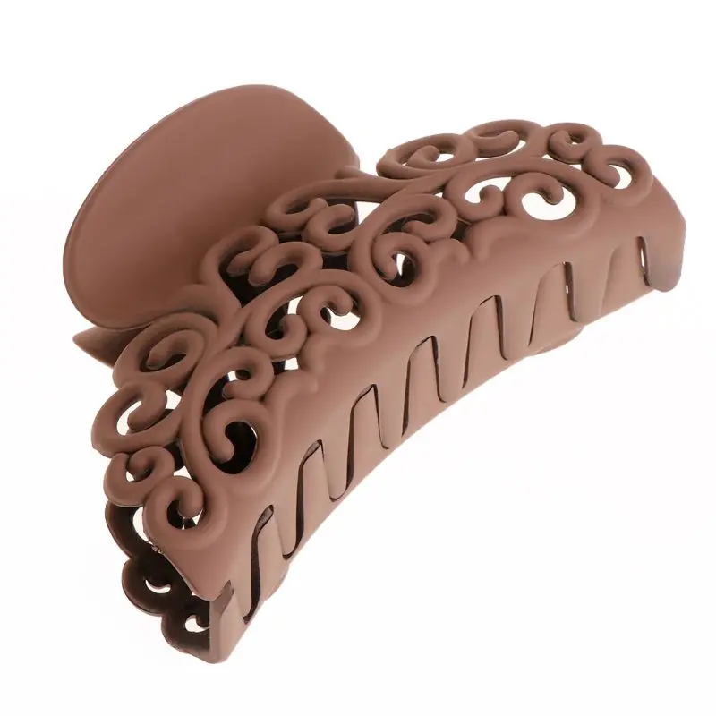 Новое поступление зажимы для волос большого размера женщин пластиковые головные