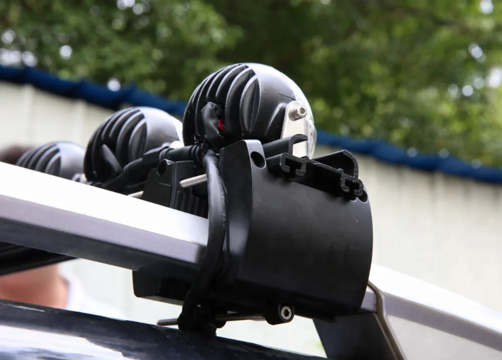 

9-32V off road 4x4 led light bar roof rack led bar high power single row led 50" working bar