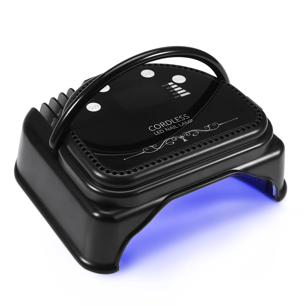 Беспроводная сушилка для светодиодная УФ-лампа ногтей 64 Вт сушки инструменты